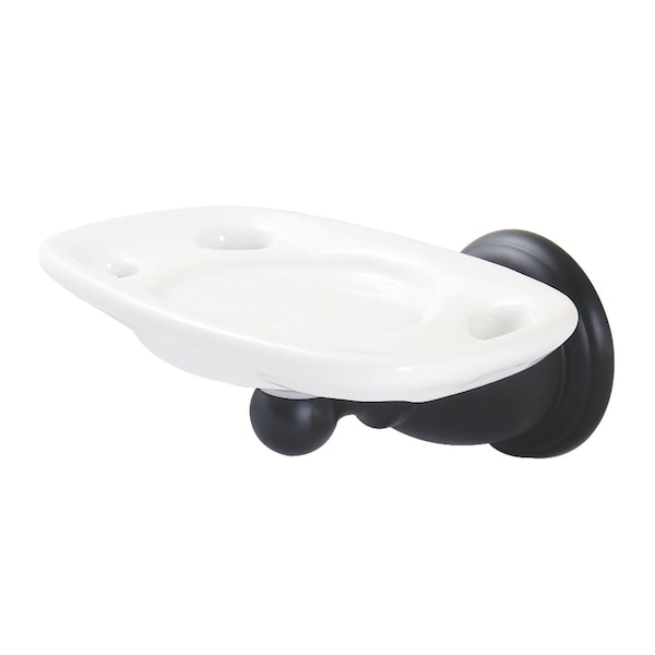 Toothbrush and Tumbler Holder, Matte Black
